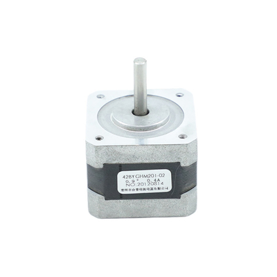 kupować Nema 17 42mm Hybrydowy silnik krokowy o niskim poziomie hałasu 0,9 Kąt kroku 4 odprowadzenia 11,2 V 2,4 A online manufacture