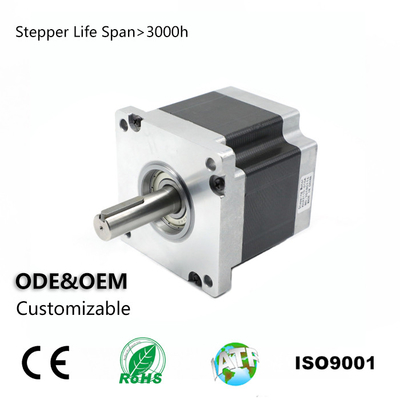 kupować 110BYGH80-001AG Hybrydowy silnik krokowy Nema42 1,8 stopnia 4 przewody 9 V 6,0 A 8,5 NM online manufacture