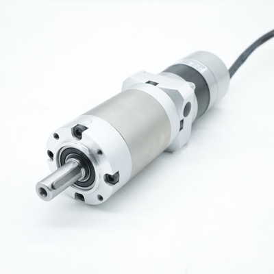 kupować Nema23 57BL03B-048AG200 Zintegrowany bezszczotkowy silnik prądu stałego ze skrzynią biegów 24 V 25 Nm 15 obr./min online manufacture
