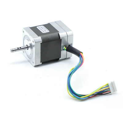 kupować Mały bezszczotkowy silnik z magnesami trwałymi 24 V DC Nema 17 0,5a 0,15 NM 42BLF05A online manufacture