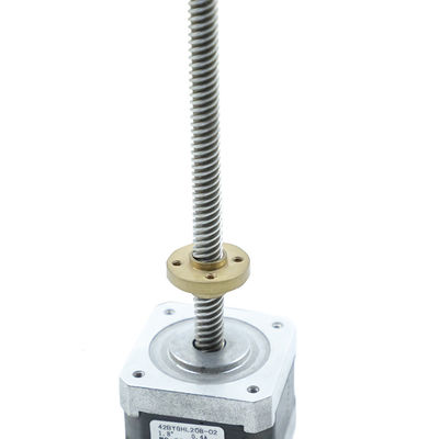 kupować 42MM Nema 17 Siłownik liniowy z silnikiem krokowym Micro DC 3V 4,3 Kg Cm Tr8x4 P2 online manufacture